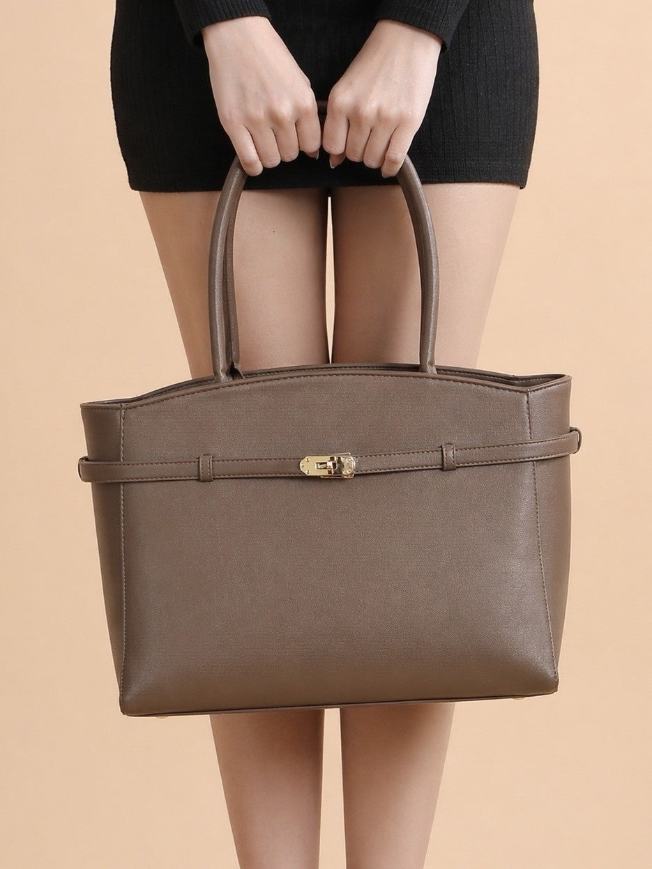 The Timeless Tote Bag - Neutral Beige