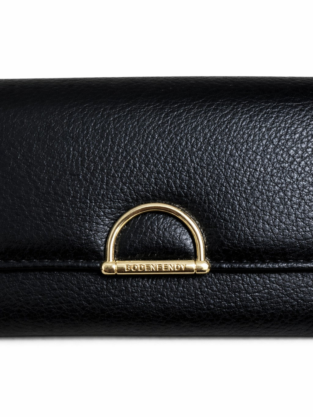 D Trifold Wallet - Black