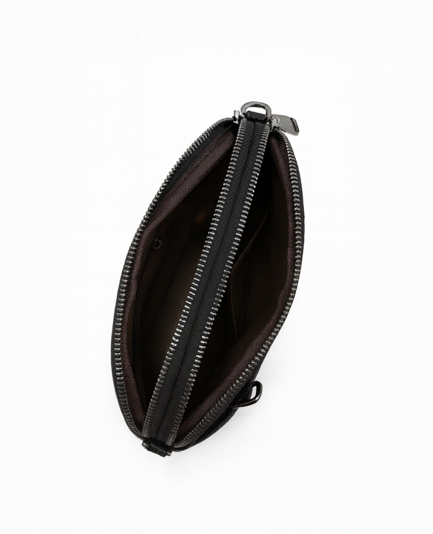 Black Striped Classic Sling Bag