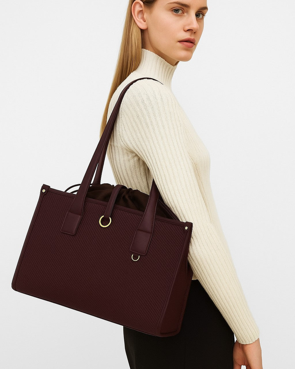 Carry All Tote Bag - Wine