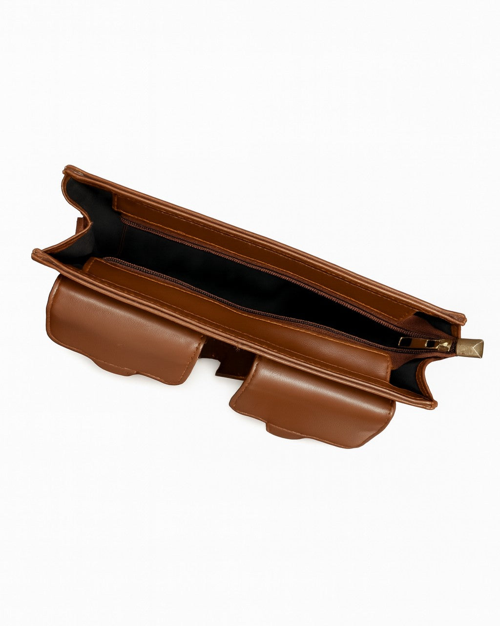 Double Front Pocket Sling Bag