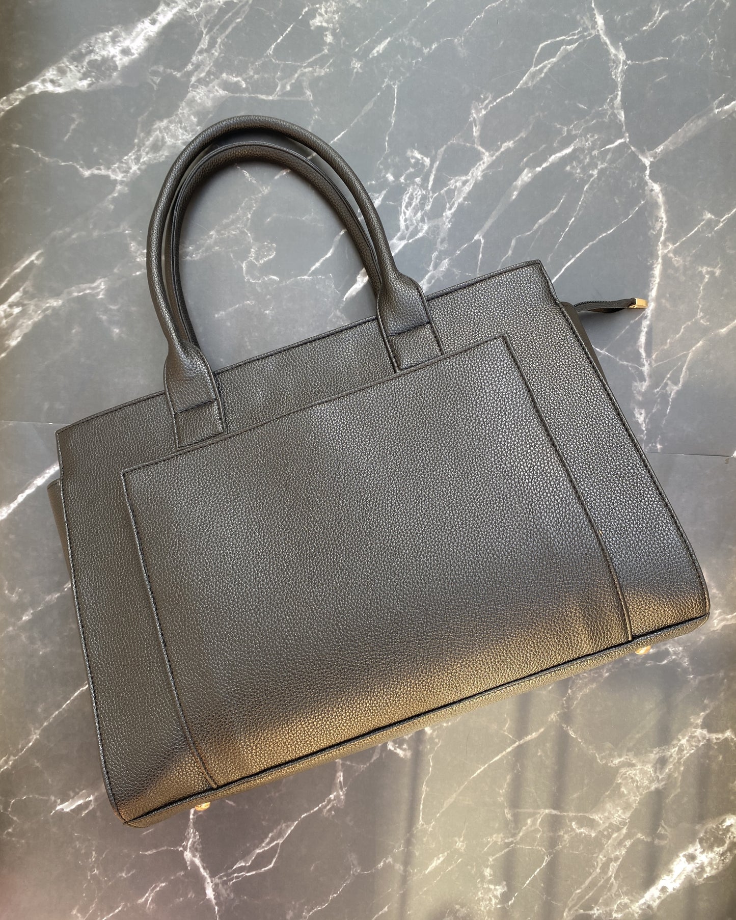 Elite Laptop Tote Bag - Black