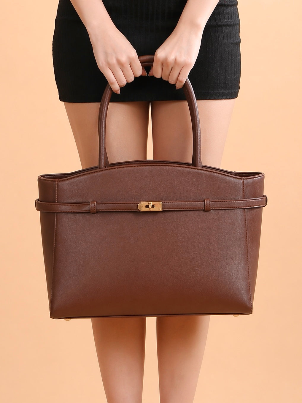 The Timeless Tote Bag - Brown