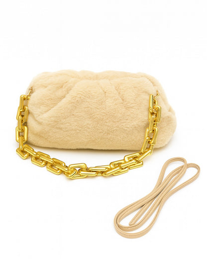 Fur Cloud Bag
