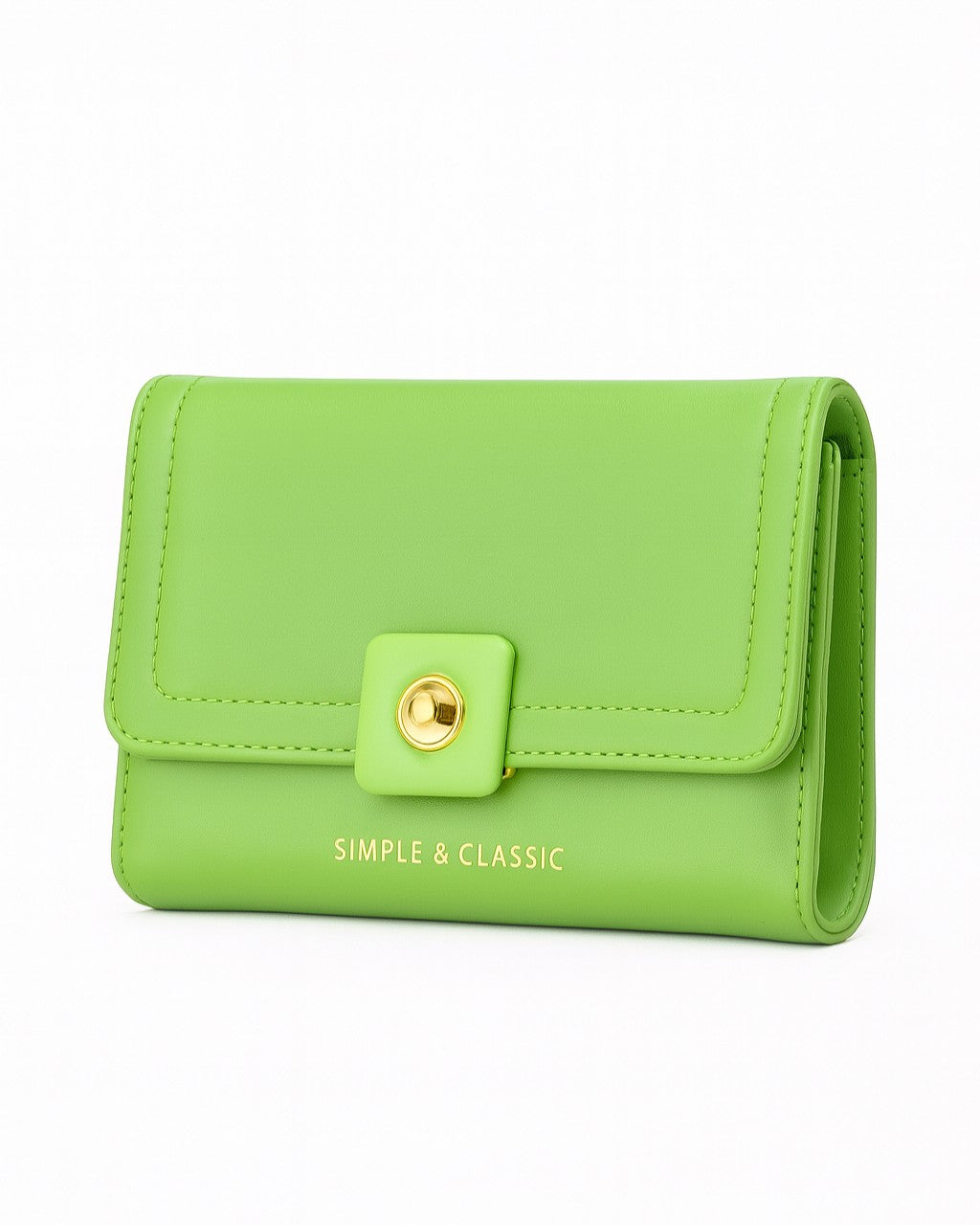 Simple & Classic Trifold wallet - Green