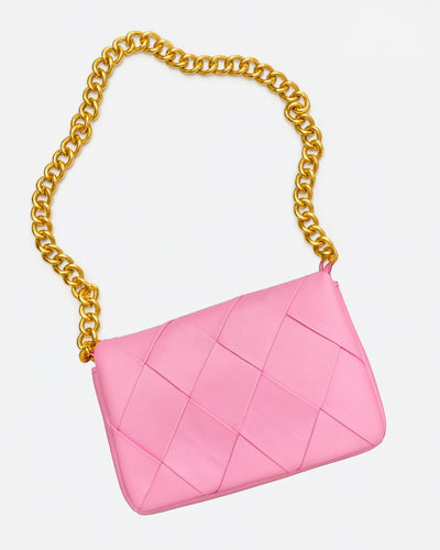 Chain Crush Shoulder Bag