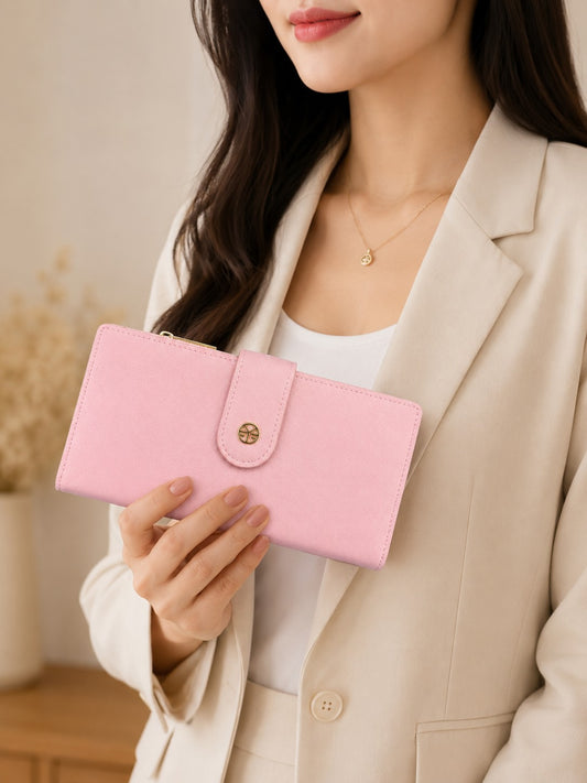 Timeless Fold Wallet - Pink