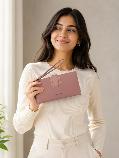 Forever Luxe Twofold Wallet - Pink