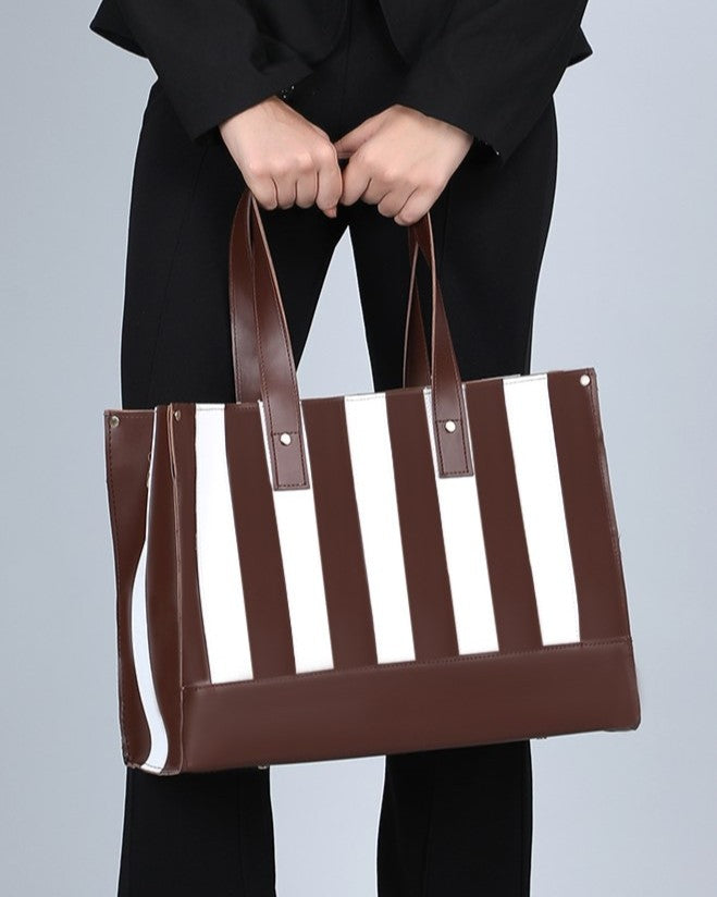 The Expansion Tote Bag - Brown