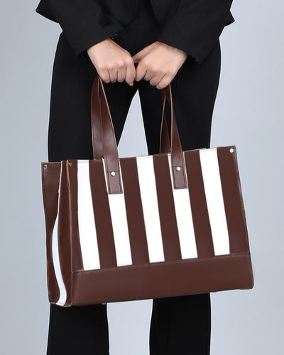 The Expansion Tote Bag - Brown