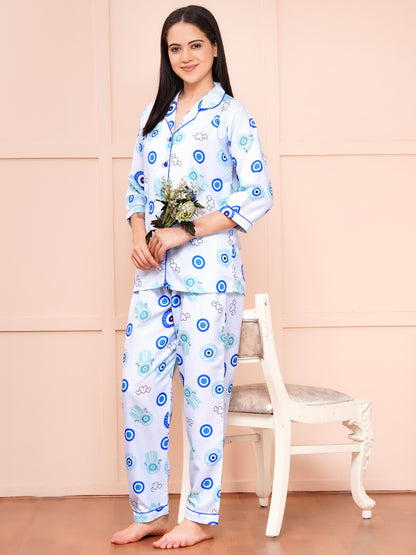 LIGHT EVIL EYE NIGHT SUIT