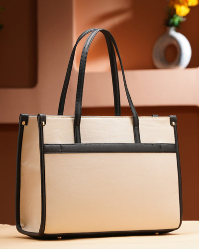 The League Laptop Tote Bag - Black
