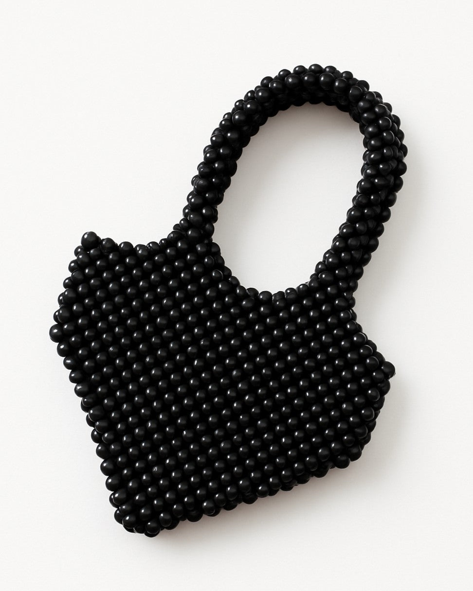 Heart Pearl Hand Bag