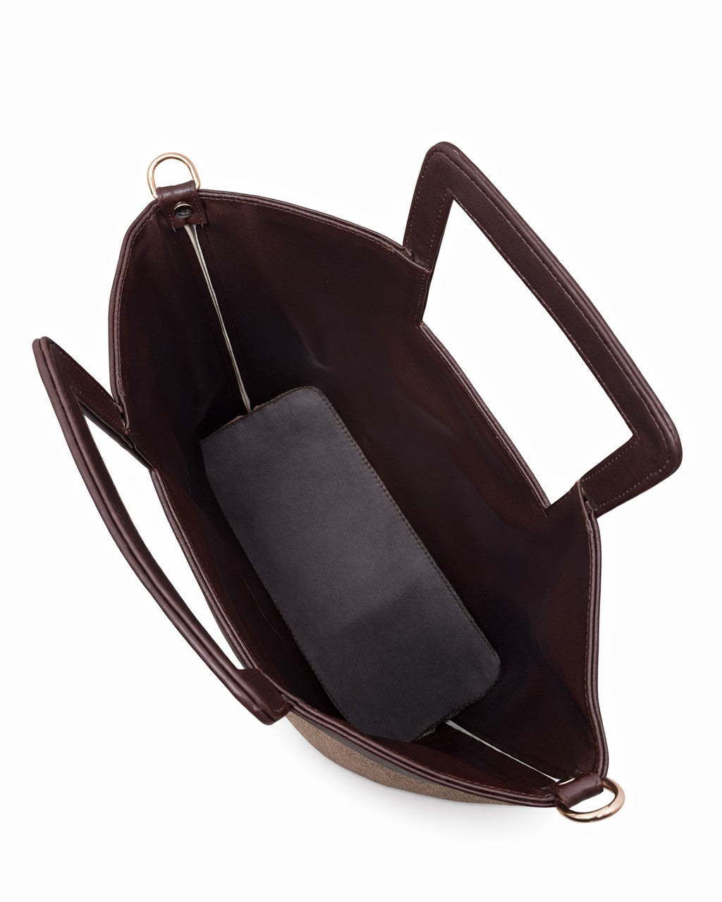 Everyday Frame Tote Bag - Brown