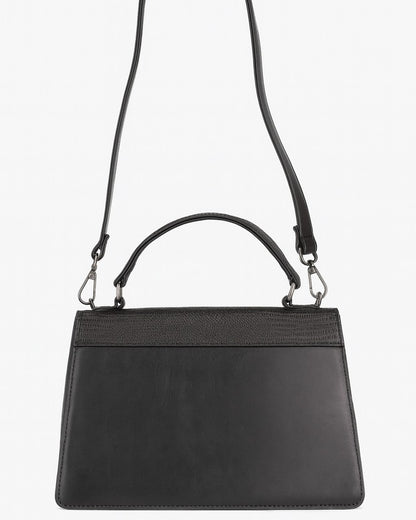 Croco Textured Structured Hand + Sling Bag