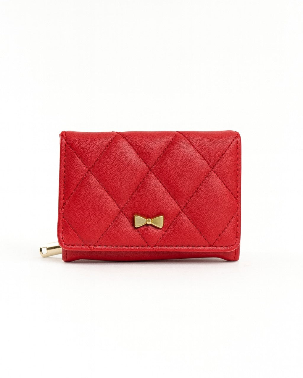Bow Candy Mini Wallet - Red