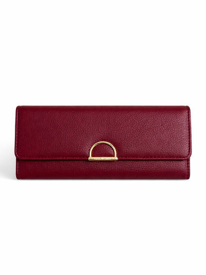 D Trifold Wallet - Red