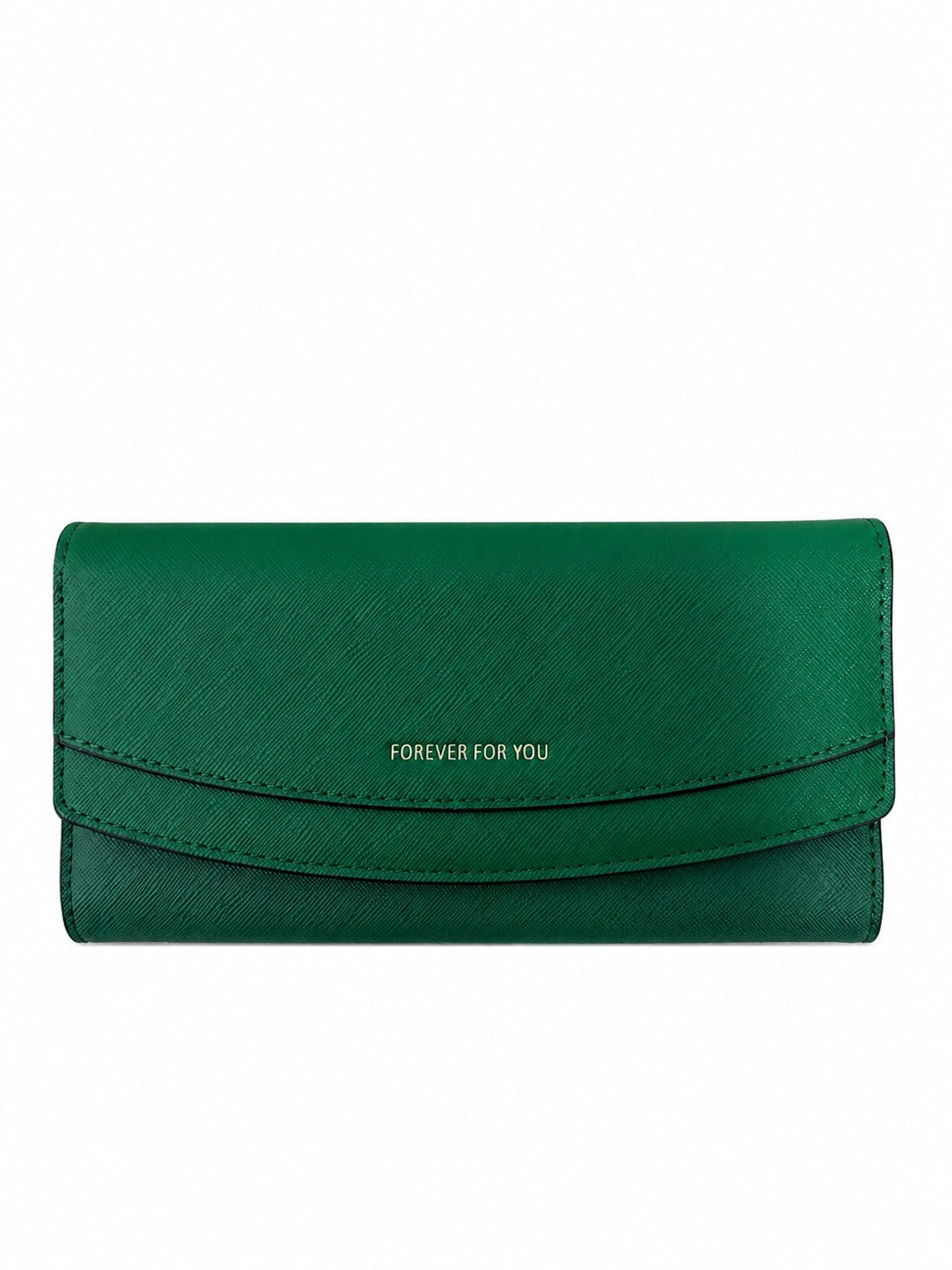Emerald Green Big Trifold Wallet