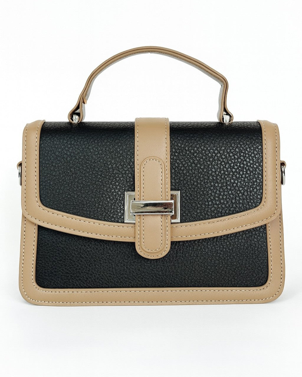 CarryMe Chic 3 Compartment Sling Bag - Black