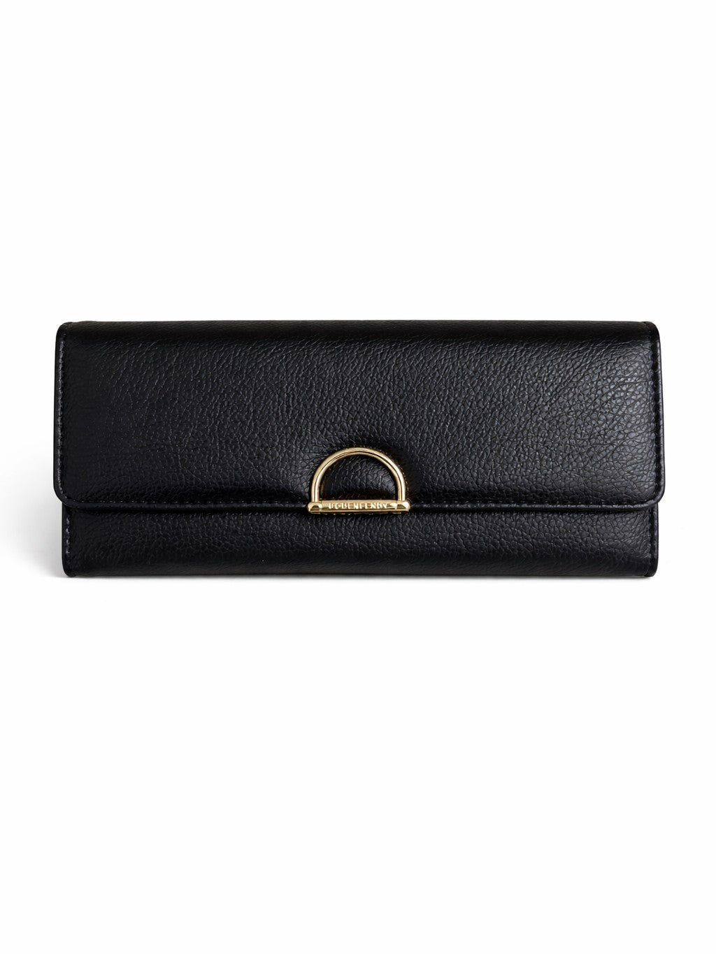 D Trifold Wallet - Black