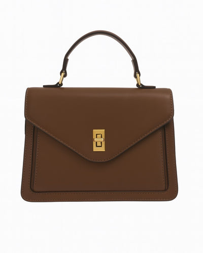 Luxe Line 4 Compartment Sling Bag - Brown