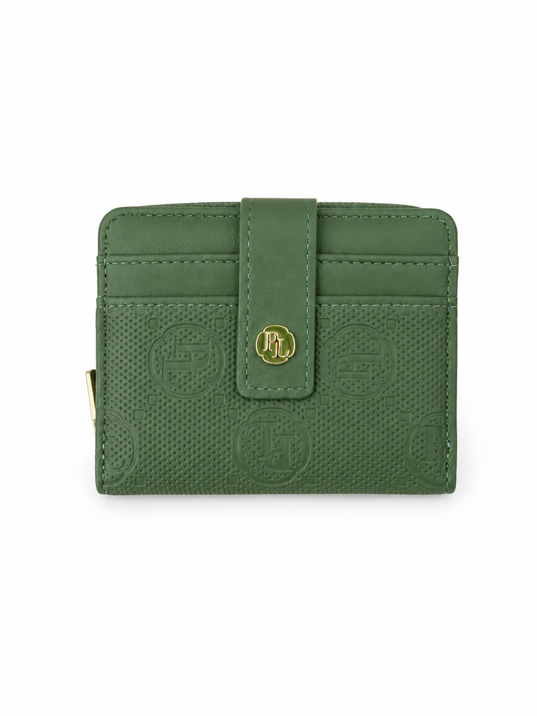 Compact PL Twofold wallet - Green