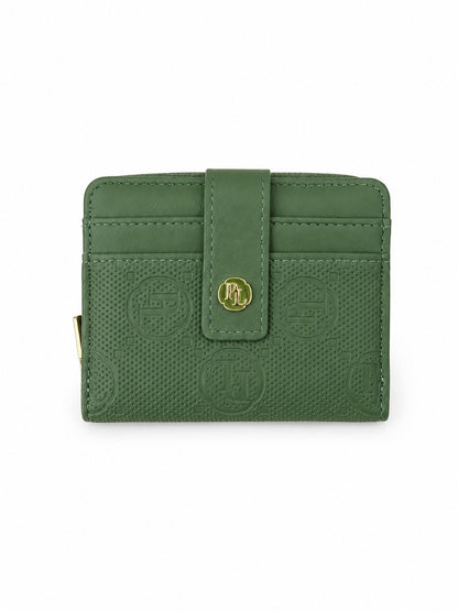 Compact PL Twofold wallet - Green