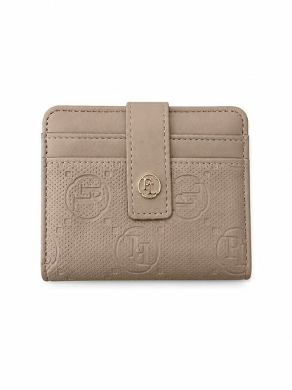 Compact PL Twofold wallet - Beige