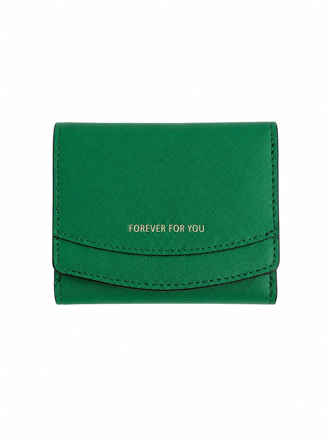 Emerald Green Mini Trifold Wallet