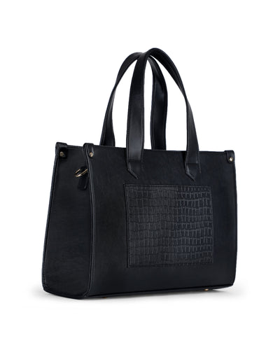 Regular Unlimited Laptop Tote Bag - Black
