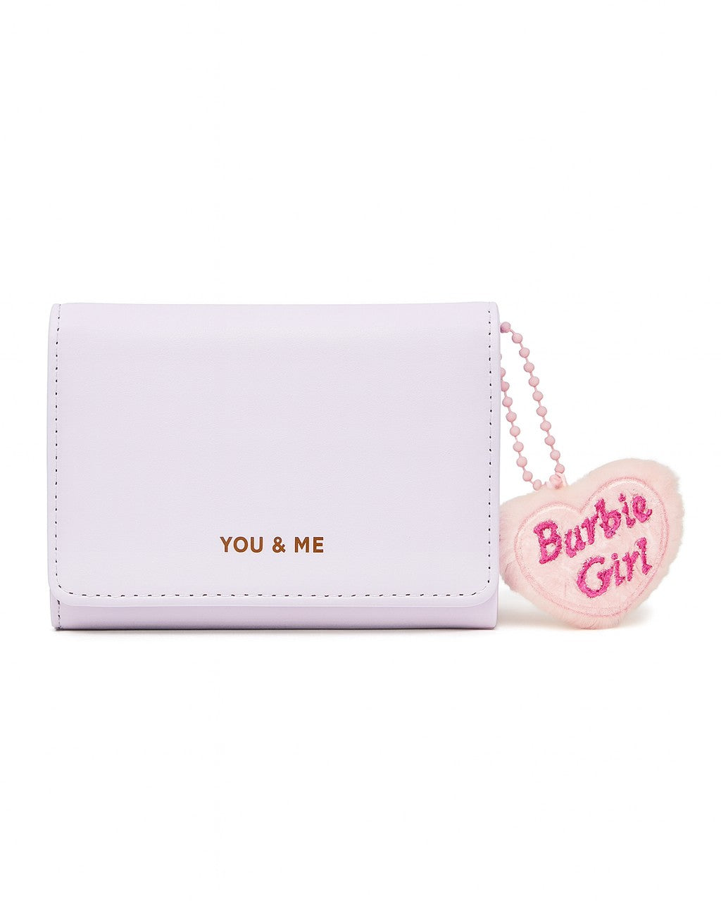 You & Me Mini Trifold Wallet - Purple