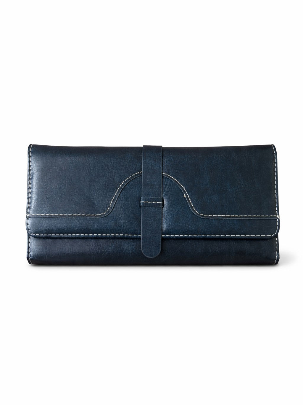 StrapSeal Trifold Wallet - Blue