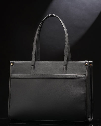 The League Laptop Tote Bag - Full Black