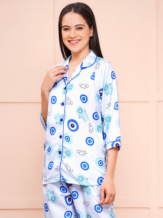 LIGHT EVIL EYE NIGHT SUIT