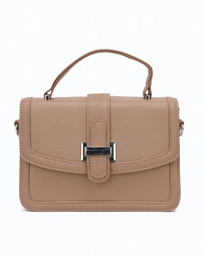 CarryMe Chic 3 Compartment Sling Bag - Coffee