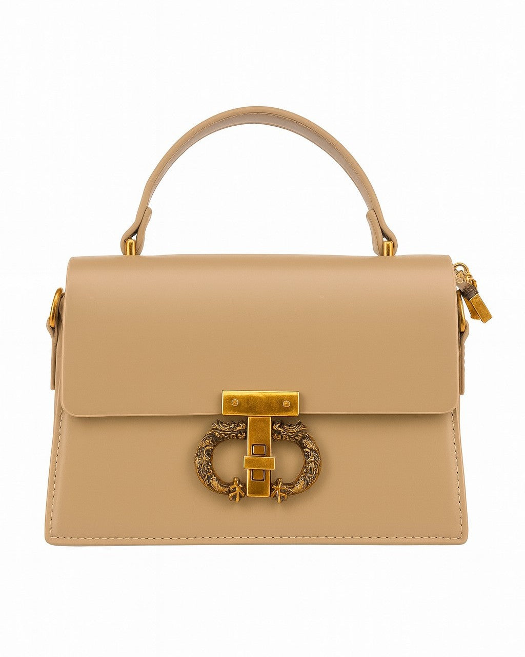 Hydra 3 Compartment Sling Bag - Beige