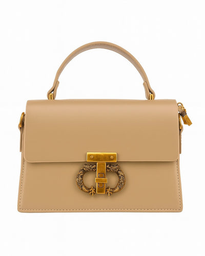 Hydra 3 Compartment Sling Bag - Beige