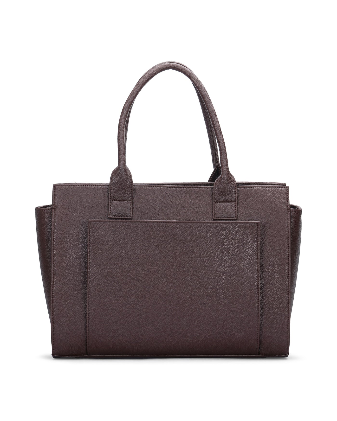 Personalized Elite Laptop Tote Bag - Brown