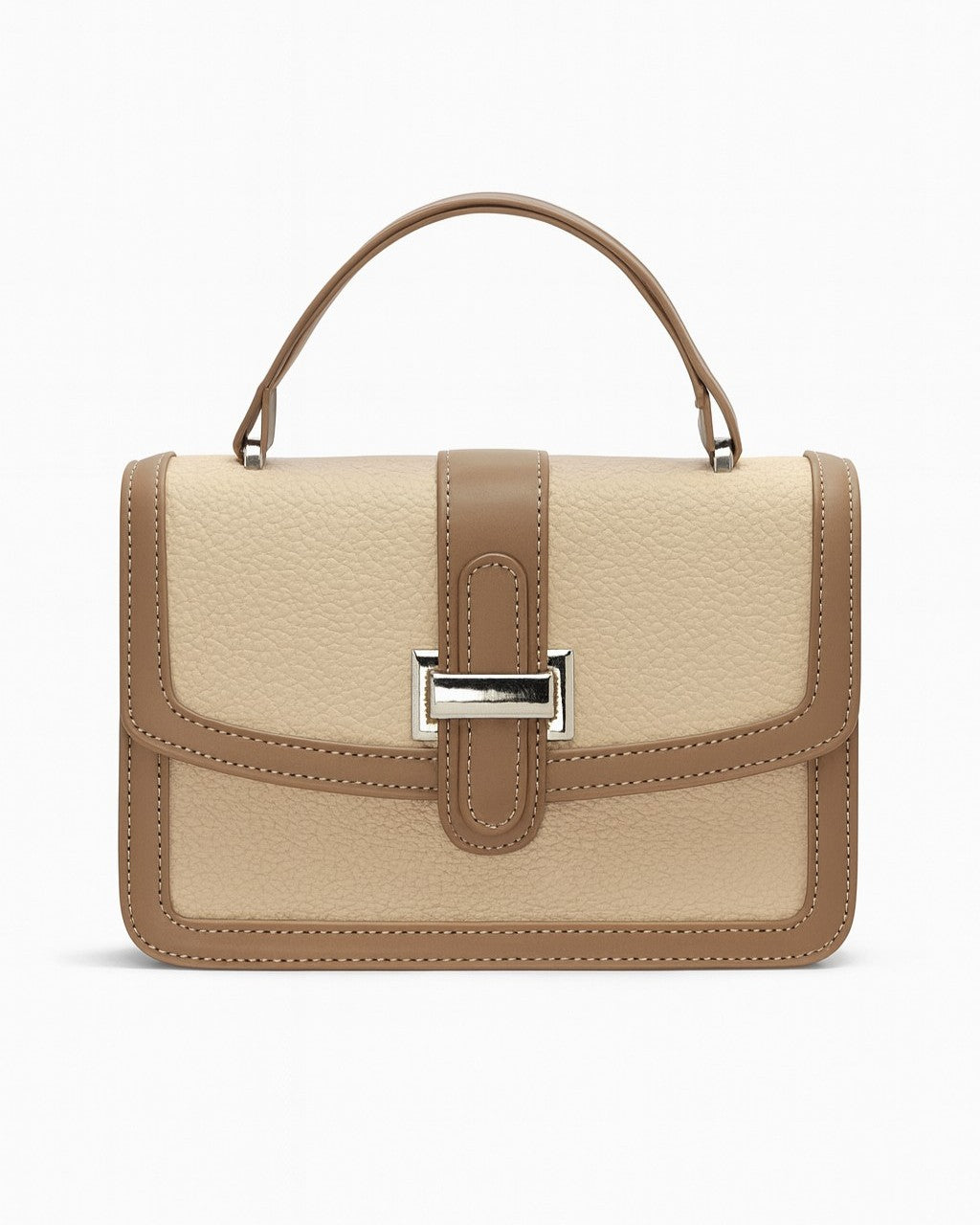 CarryMe Chic 3 Compartment Sling Bag - Beige