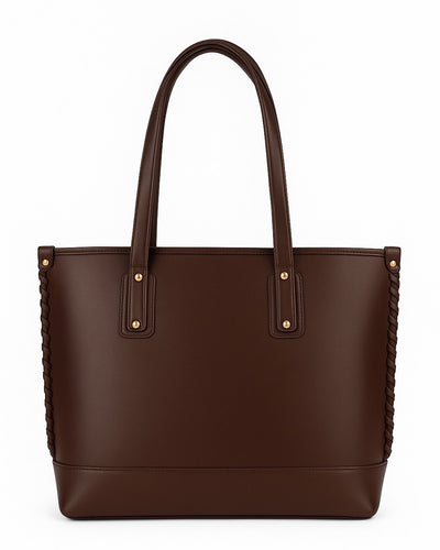 Effortless Tote Bag - Chocolate Brown