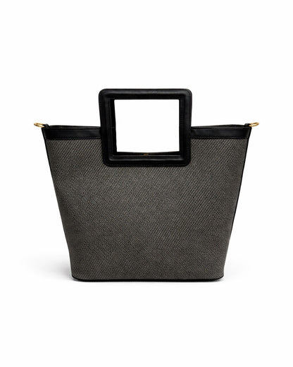 Everyday Frame Tote Bag - Black