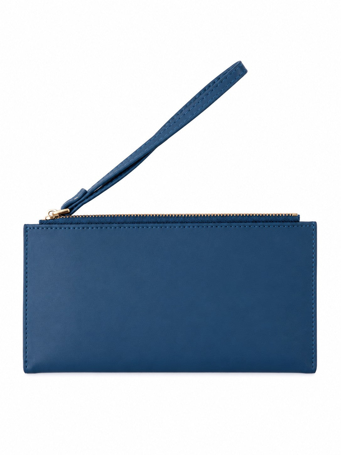 Geometric Twofold Wallet - Blue