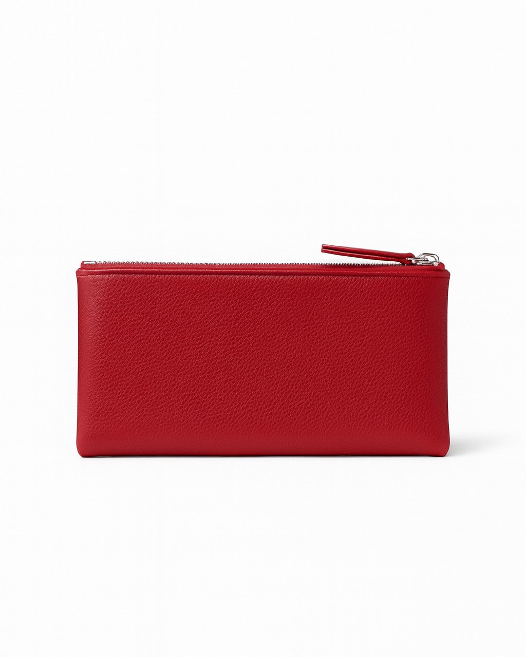 Double Pocket Soft Wallet - Red