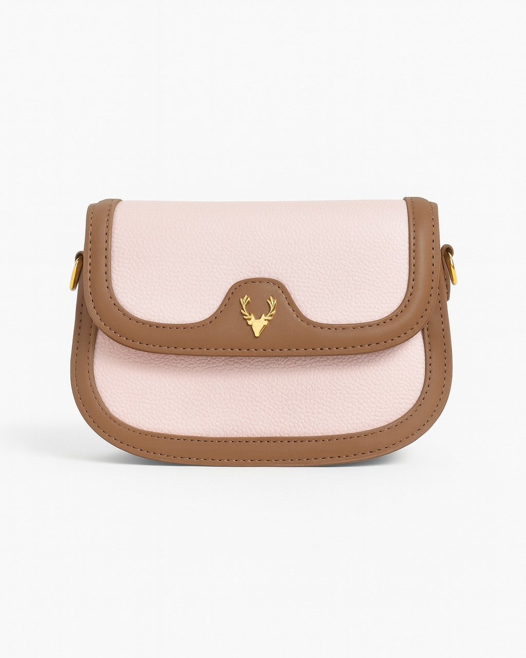 Deer 2 Compartment Sling Bag - Pink