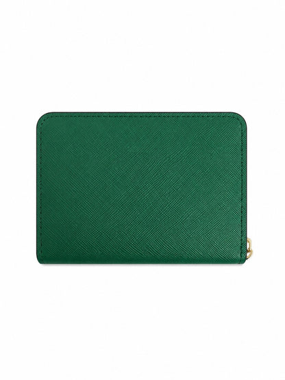 Emerald Green Mini Trifold Wallet