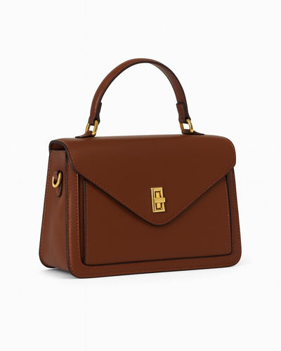 Luxe Line 4 Compartment Sling Bag - Tan