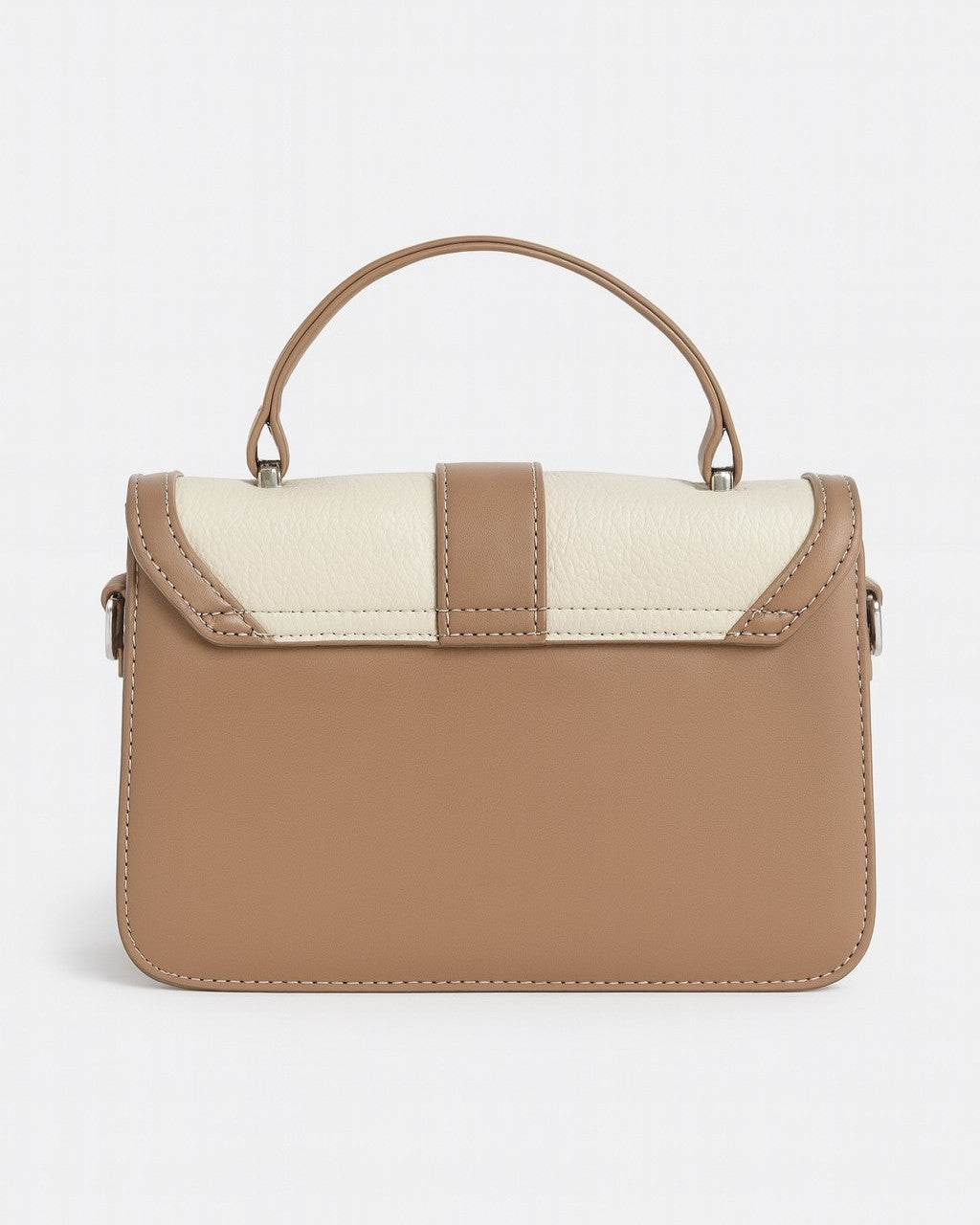 CarryMe Chic 3 Compartment Sling Bag - White