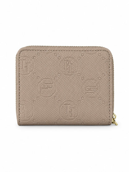 Compact PL Twofold wallet - Beige