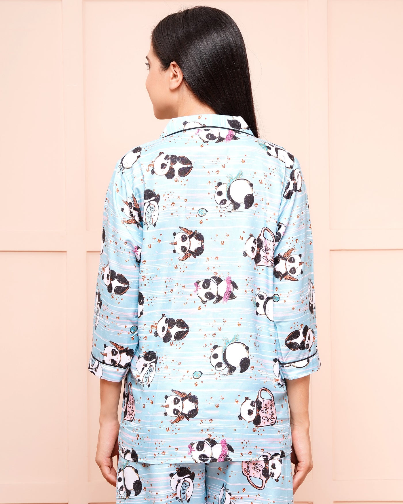 TEDDY PRINT NIGHT SUIT