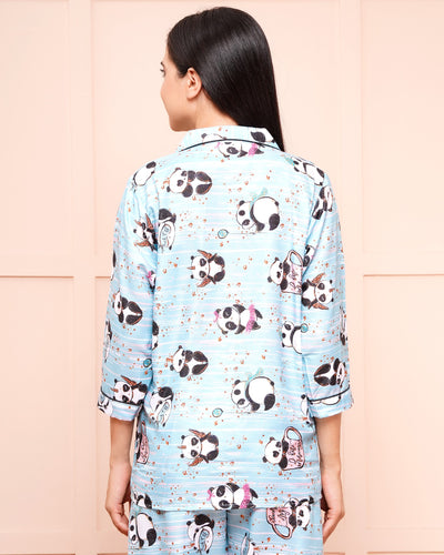 TEDDY PRINT NIGHT SUIT